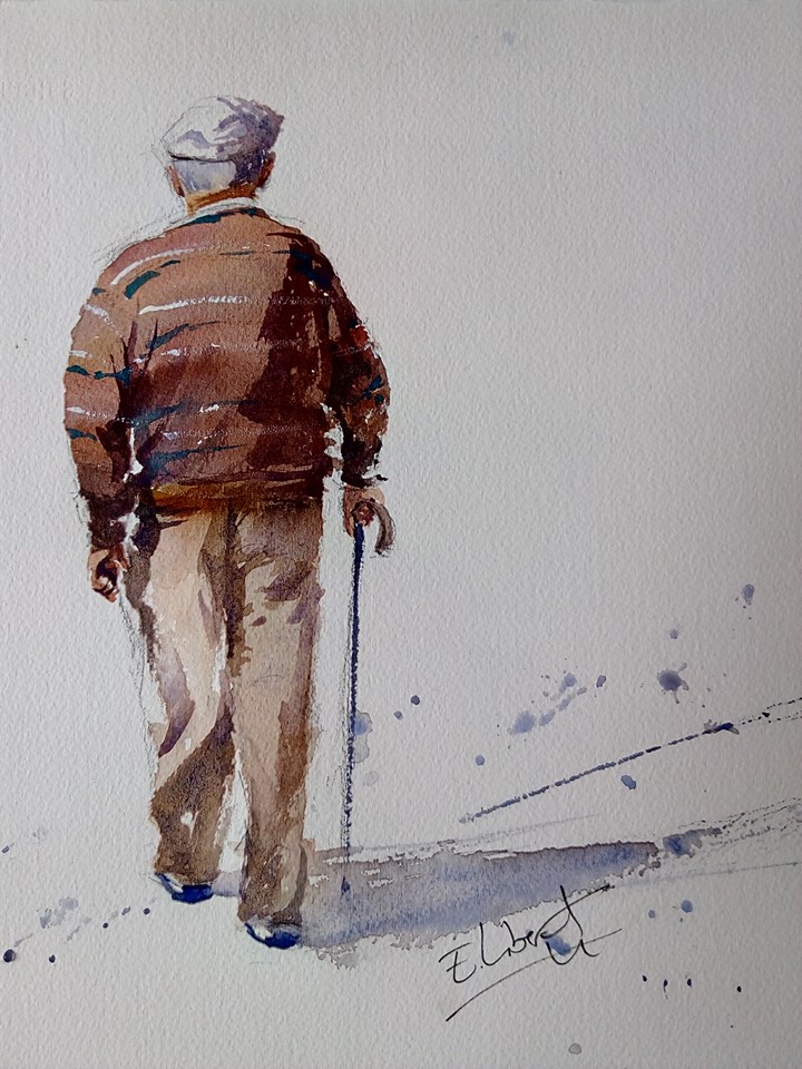 Figuras y Retratos personalizados por encargo | Acuarelas Eva Liberal