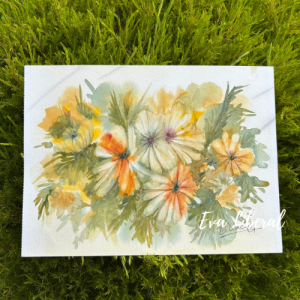 gazanias-colores-flores-acuarelas-eva-liberal